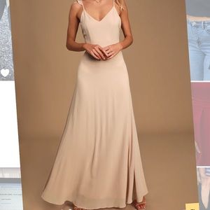 Lulus Blush Formal Dress